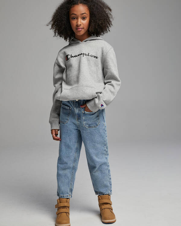 Champion Girls' Logo Hoodie for Womens