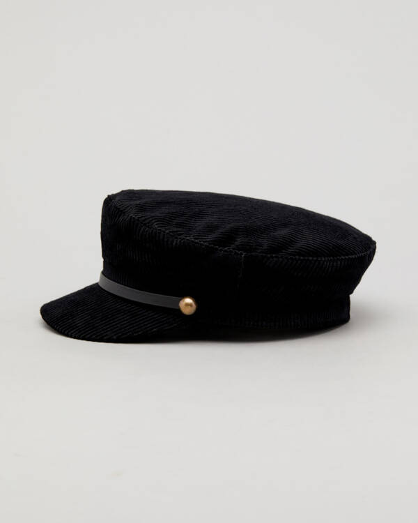 Mooloola Geoff Cord Lieutenant Cap for Womens
