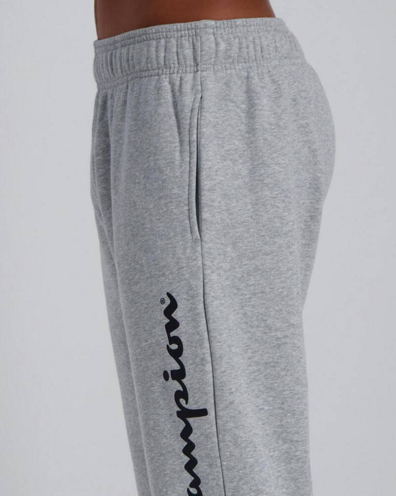 Champion Logo Cuff Track Pants for Mens