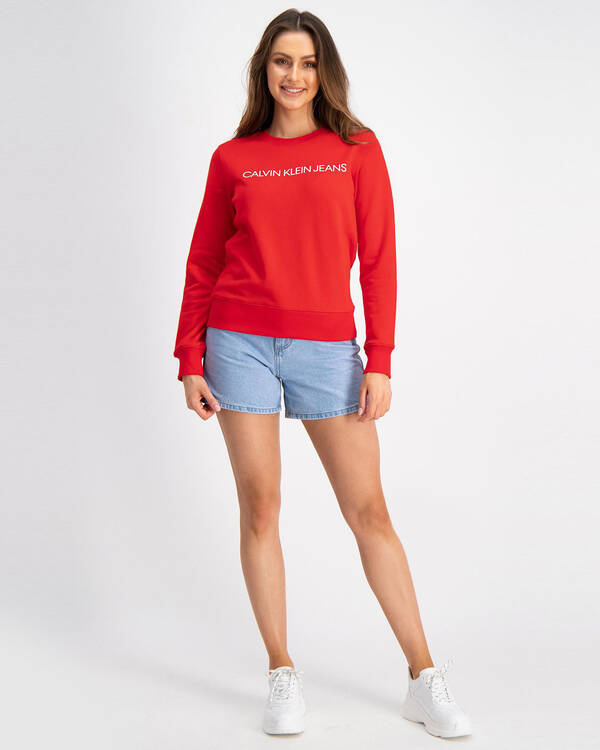Calvin Klein Jeans Institutional Regular Sweatshirt for Womens