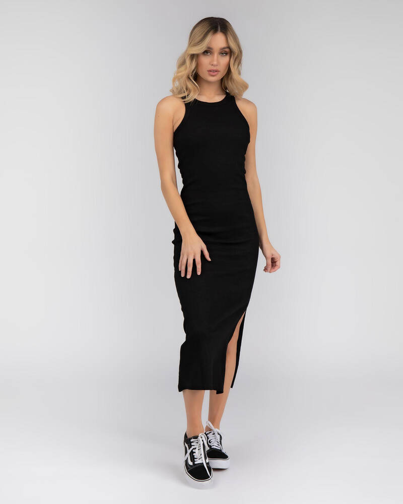 Thanne Keeping It Sassy Midi Dress for Womens