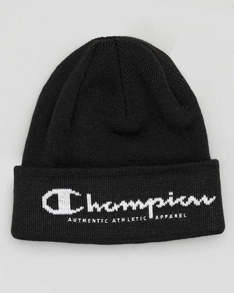 Champion Logo Beanie for Mens
