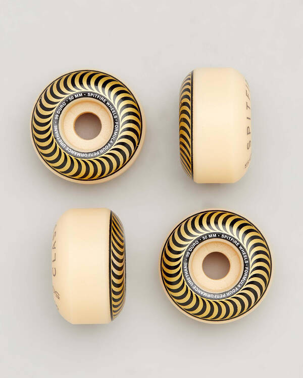 Spitfire F4 99D Classic Swirl 50mm Skateboard Wheels for Unisex