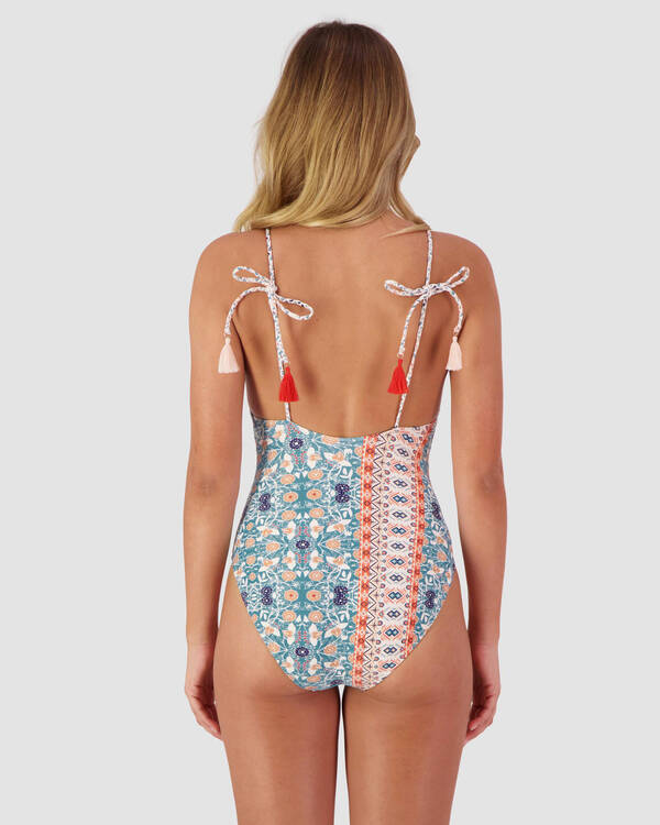 Rusty Hotel Rosa One Piece Swimsuit for Womens