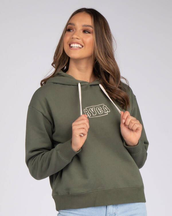RVCA Waves Hooded Sweatshirt for Womens