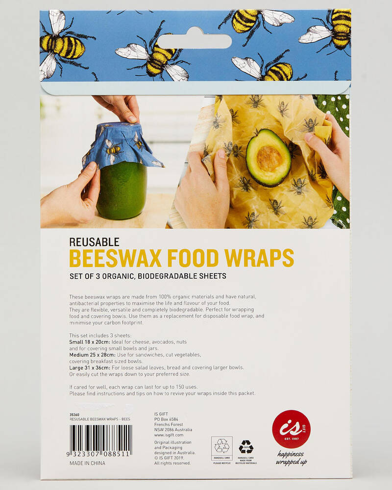 Mooloola Reusable Beeswax Wrap for Womens