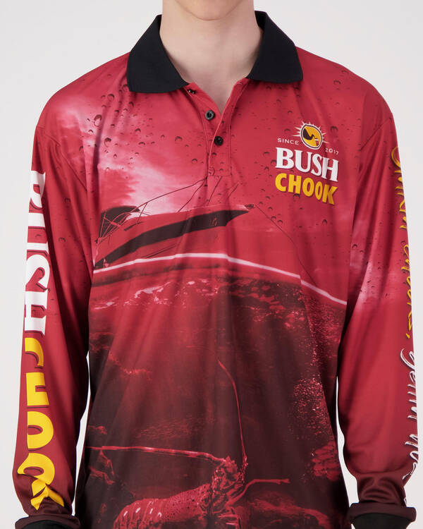 Bush Chook Bush Chook Fishing Jersey for Mens