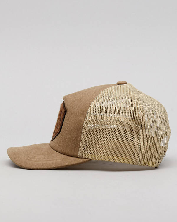 Deus Ex Machina Fleece Shield Trucker Cap for Mens