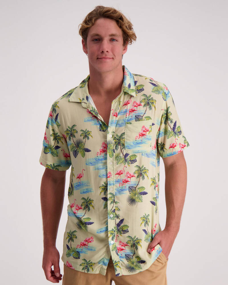 Skylark Swamped Short Sleeve Shirt for Mens