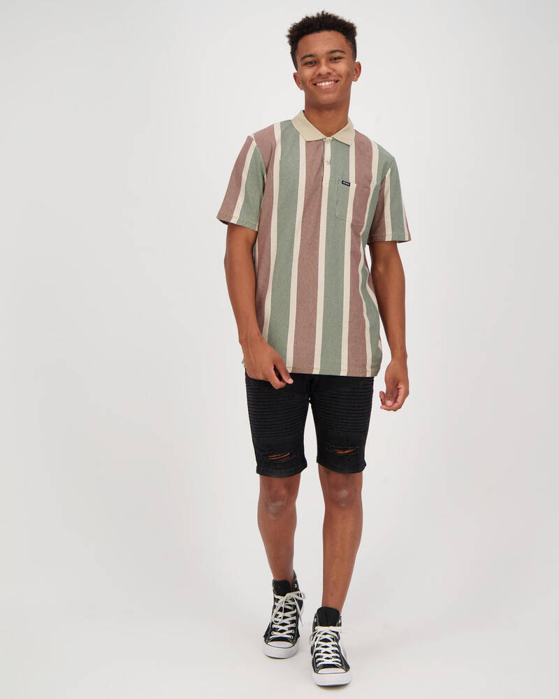 Brixton Hilt Polo Knit Shirt for Mens