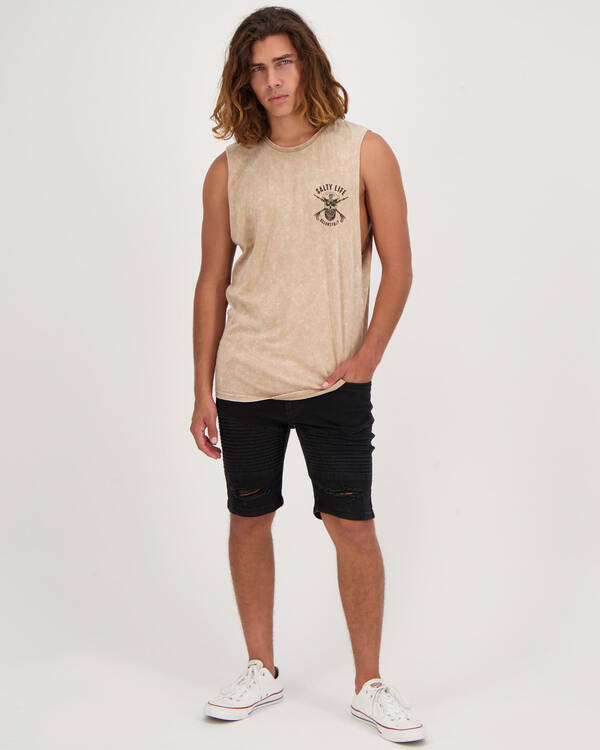Salty Life Harpooned Muscle Tank for Mens