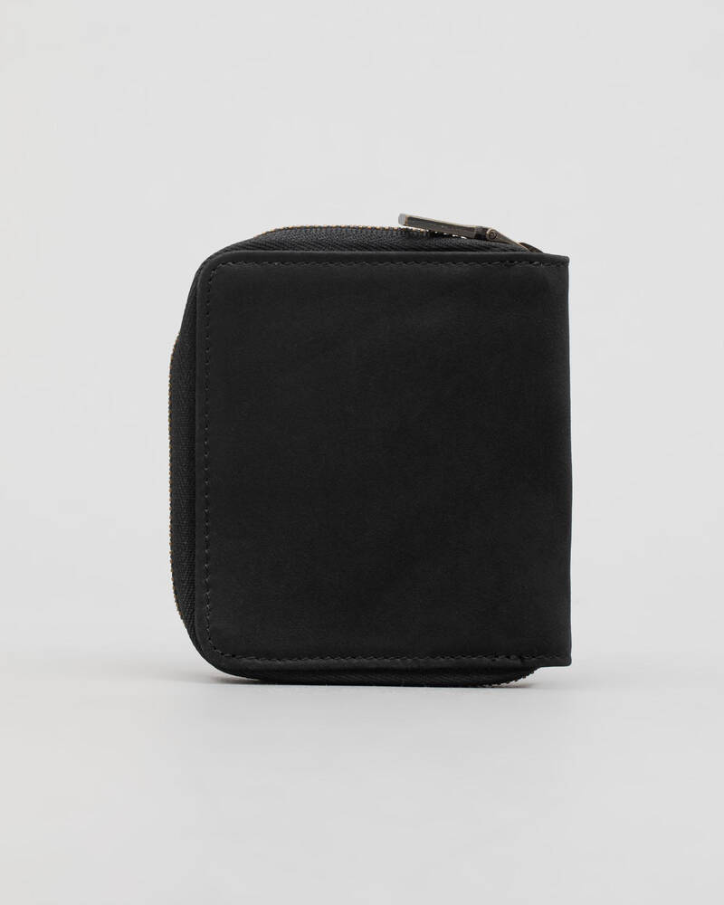 Afends Stash Leather Wallet for Mens
