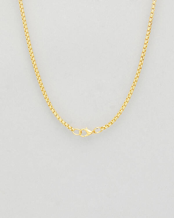 REPUBLIK Gold Cross Chain for Mens