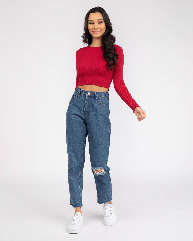 Mooloola Collins Knit Top for Womens
