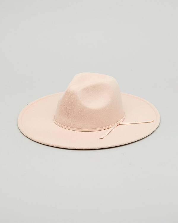 Mooloola Archie Wide Brim Felt Hat for Womens