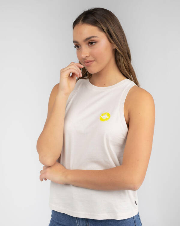 Rusty Sunflower Tank Top for Womens