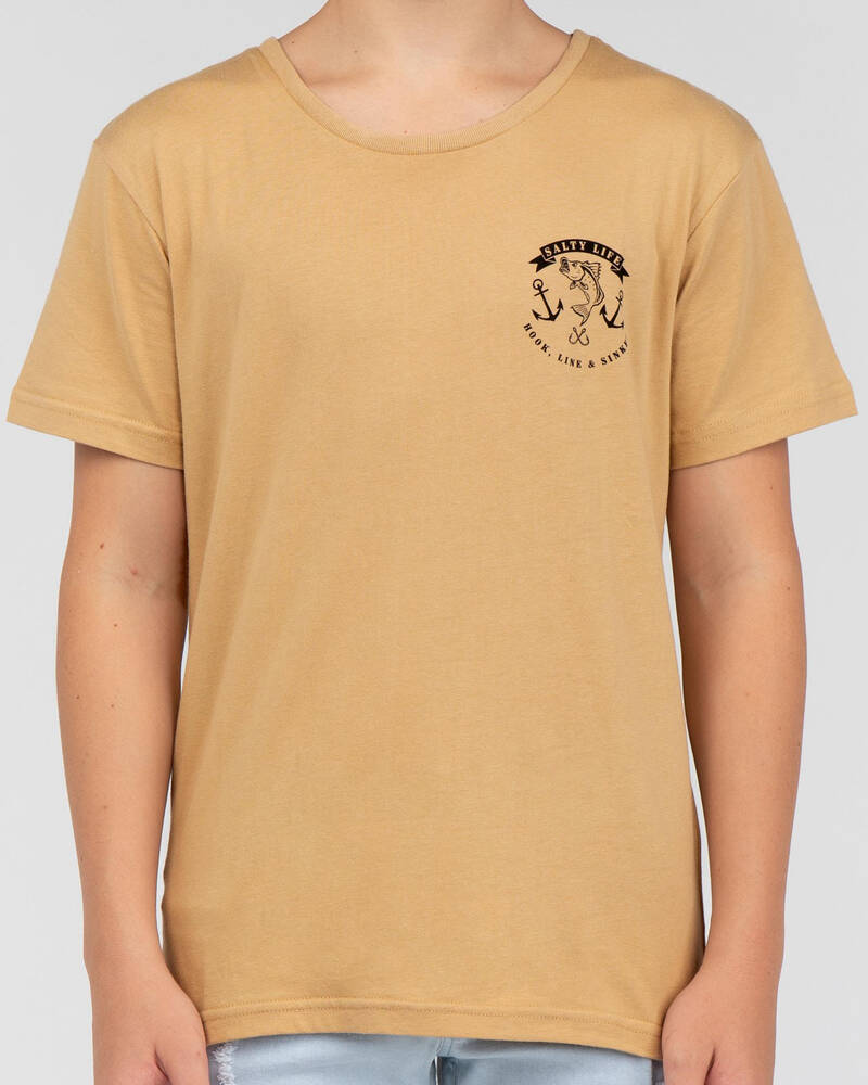 Salty Life Boys Sinker T-Shirt for Mens