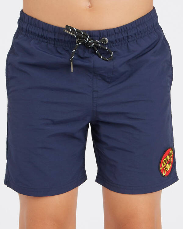 Santa Cruz Boys' Classic Dot Beach Shorts for Mens