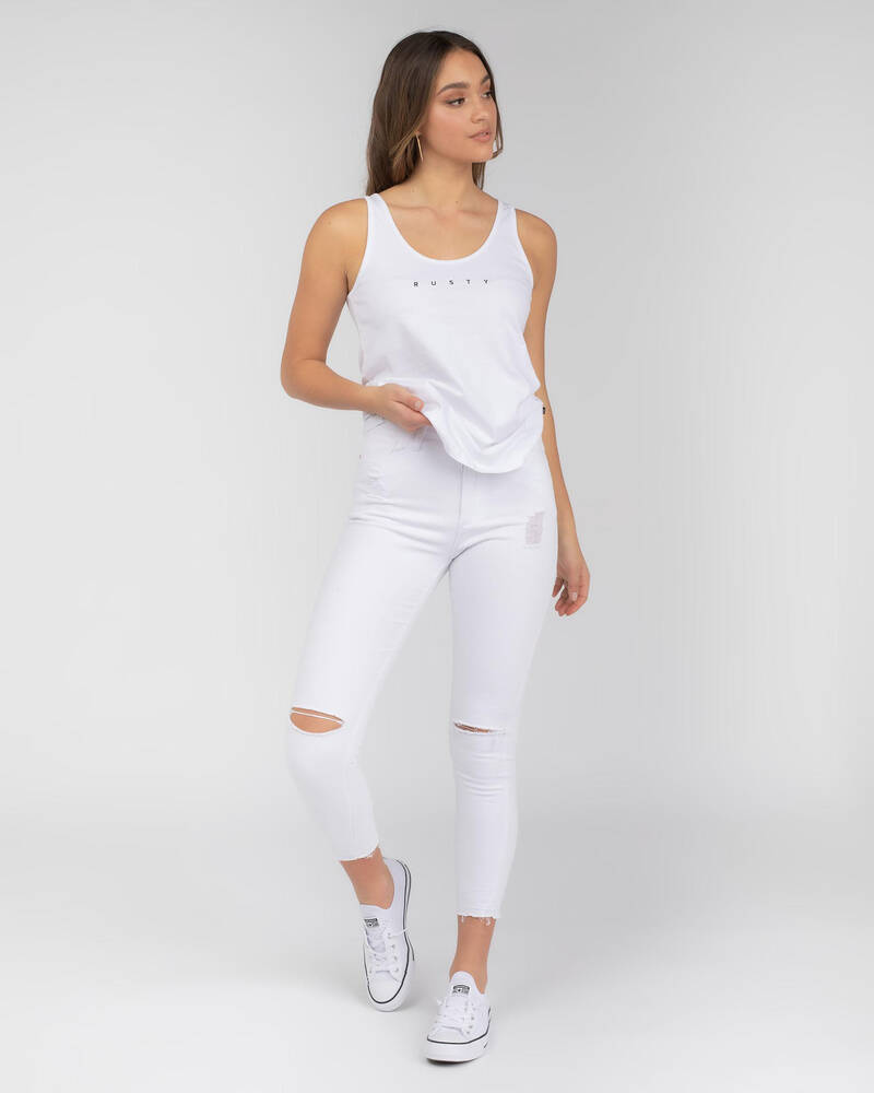 Rusty Rusty Essentials Tank Top for Womens