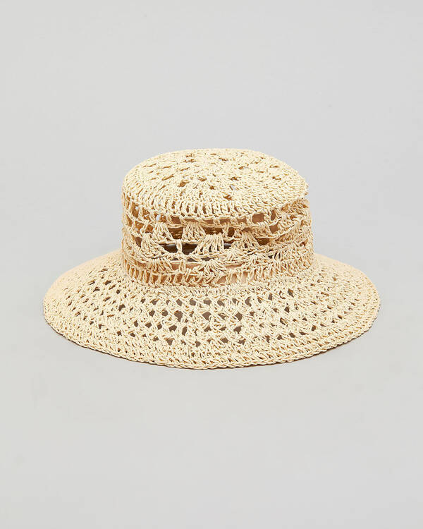 Mooloola Elise Crochet Bucket Hat for Womens