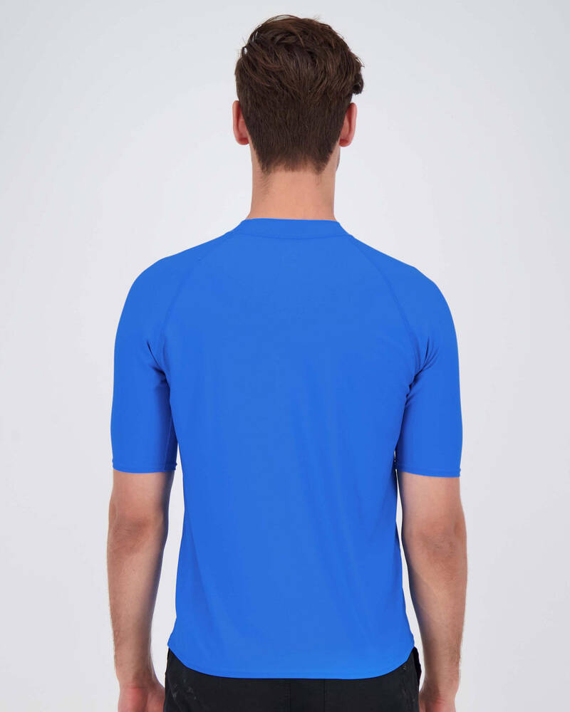 Billabong Union Short Sleeve Rash Vest for Mens