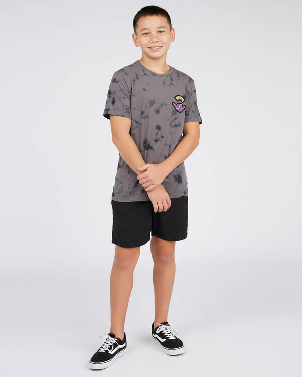 Rip Curl Boys Wave Shaka Badge T-Shirt for Mens