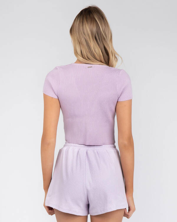 Ava And Ever Almost Famous Knit Top for Womens
