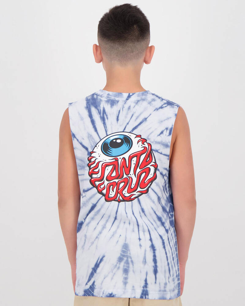 Santa Cruz Boys' Eyeball Muscle Tank for Mens