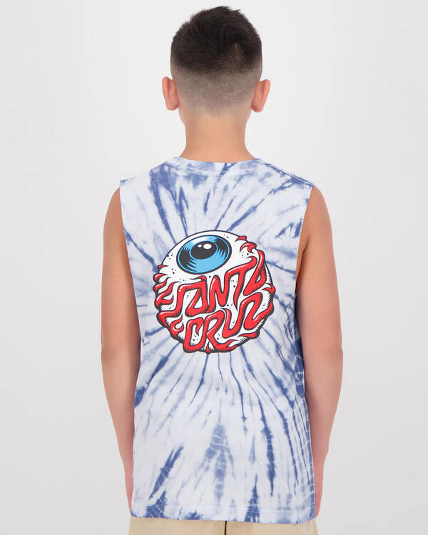 Santa Cruz Boys' Eyeball Muscle Tank for Mens