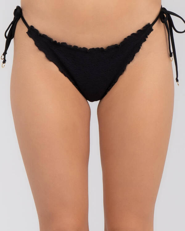 Rusty Sandalwood Midi Bikini Bottom for Womens