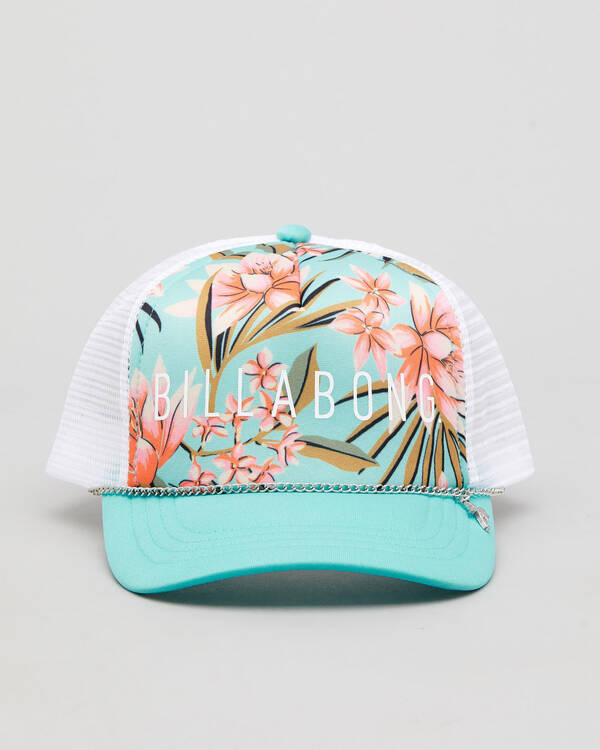 Billabong Girls Tropical Trucker Cap for Womens