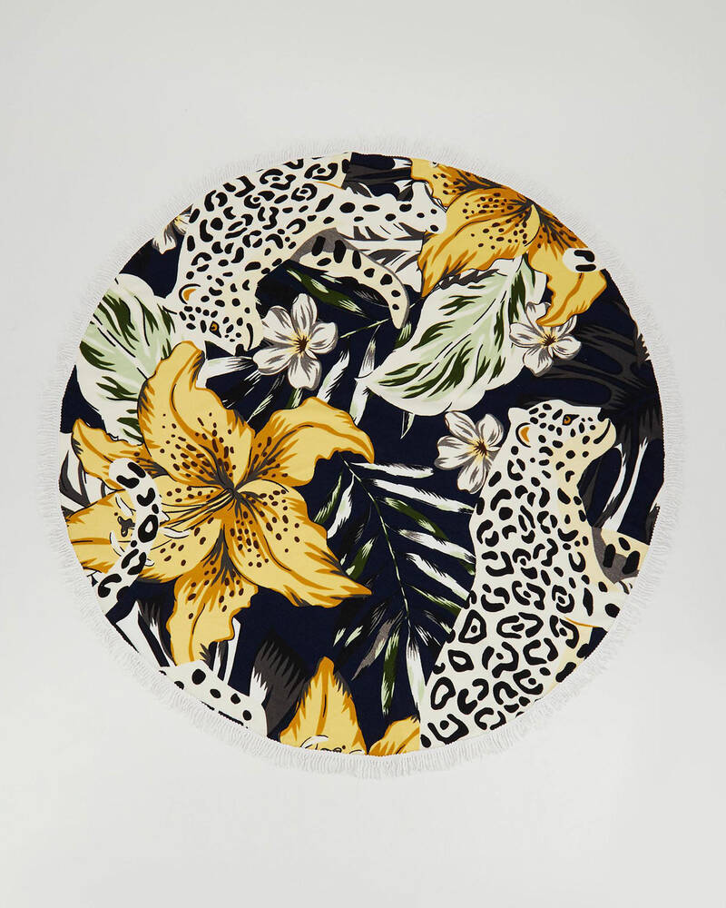 Kaiami Wild Tropical Round Towel for Womens