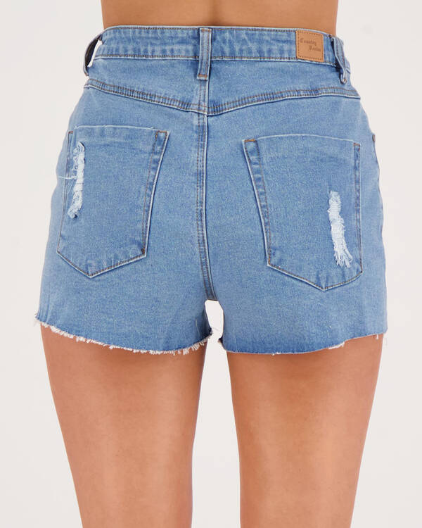 Country Denim Jessie Shorts for Womens