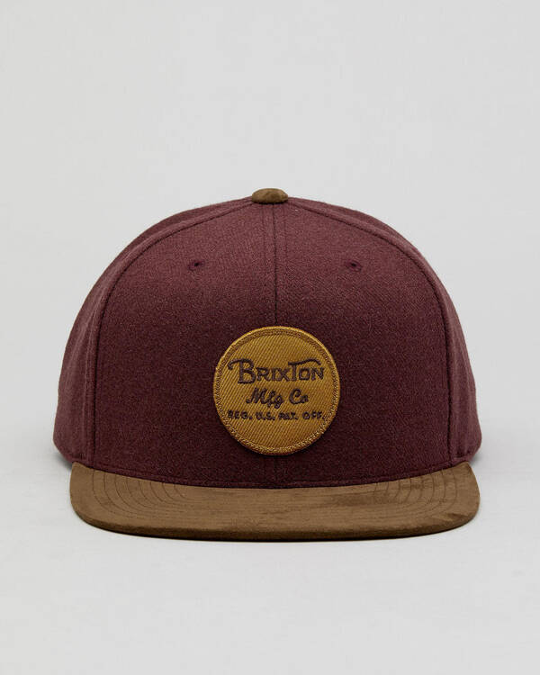 Brixton Wheeler Snapback for Mens