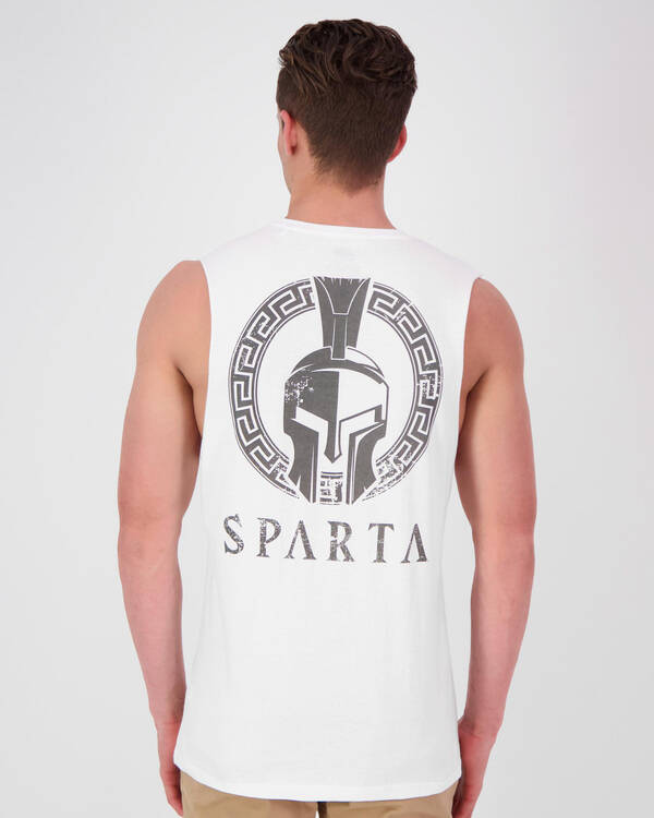 Sparta Scratch Muscle Tank for Mens