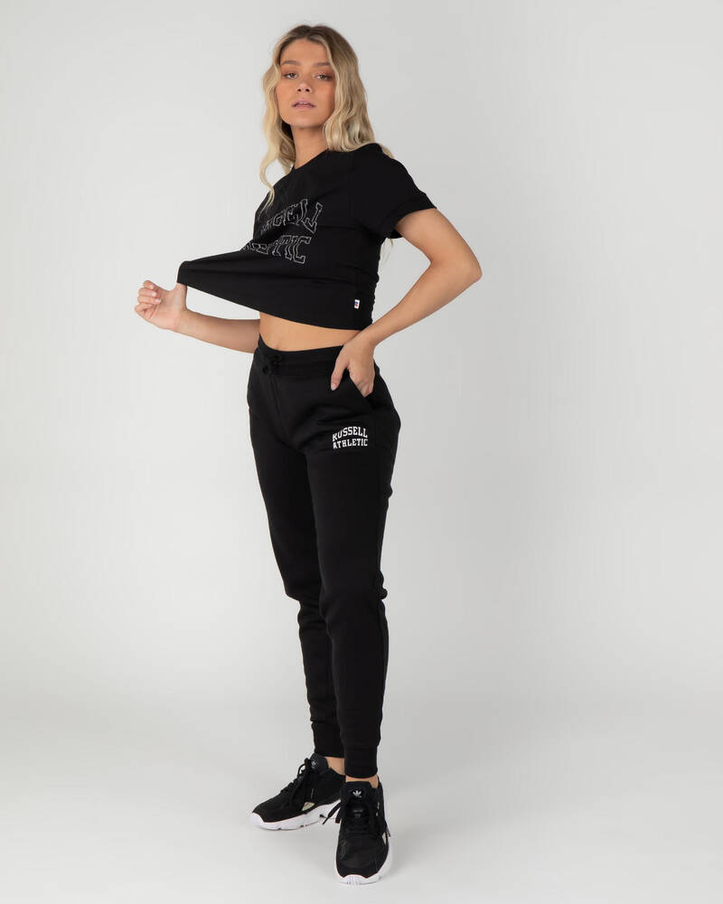 Russell Athletic Arch Logo Track Pants for Womens