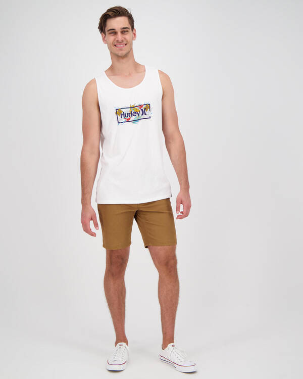 Hurley PRM Domino Singlet for Mens