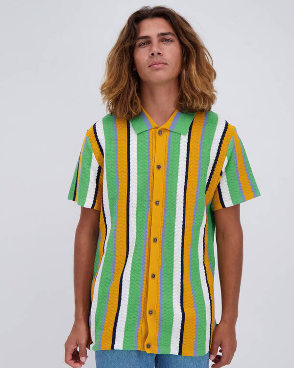 Lucid Tinge Short Sleeve Shirt for Mens