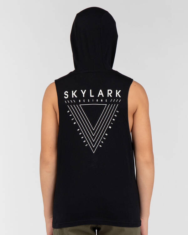 Skylark Boys' Bermuda Hooded Muscle Tank for Mens
