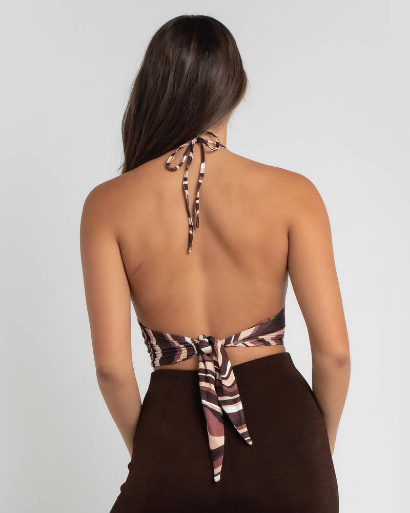 Ava And Ever Lola Halter Top for Womens