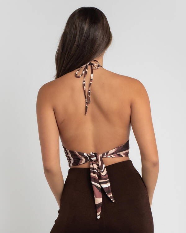 Ava And Ever Lola Halter Top for Womens