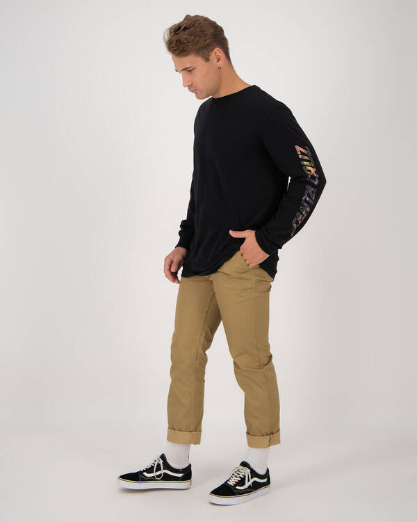 Santa Cruz Hand Splatter Long Sleeve T-Shirt for Mens
