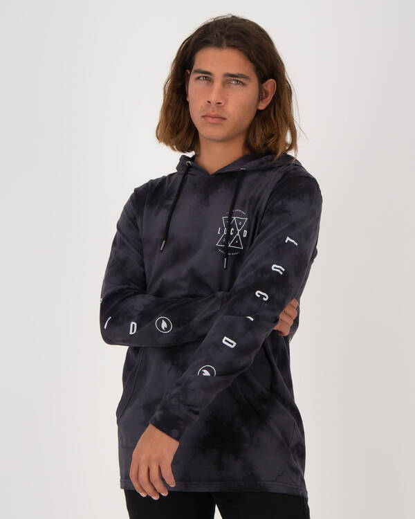Lucid LCD Long Sleeve Hooded T-Shirt for Mens