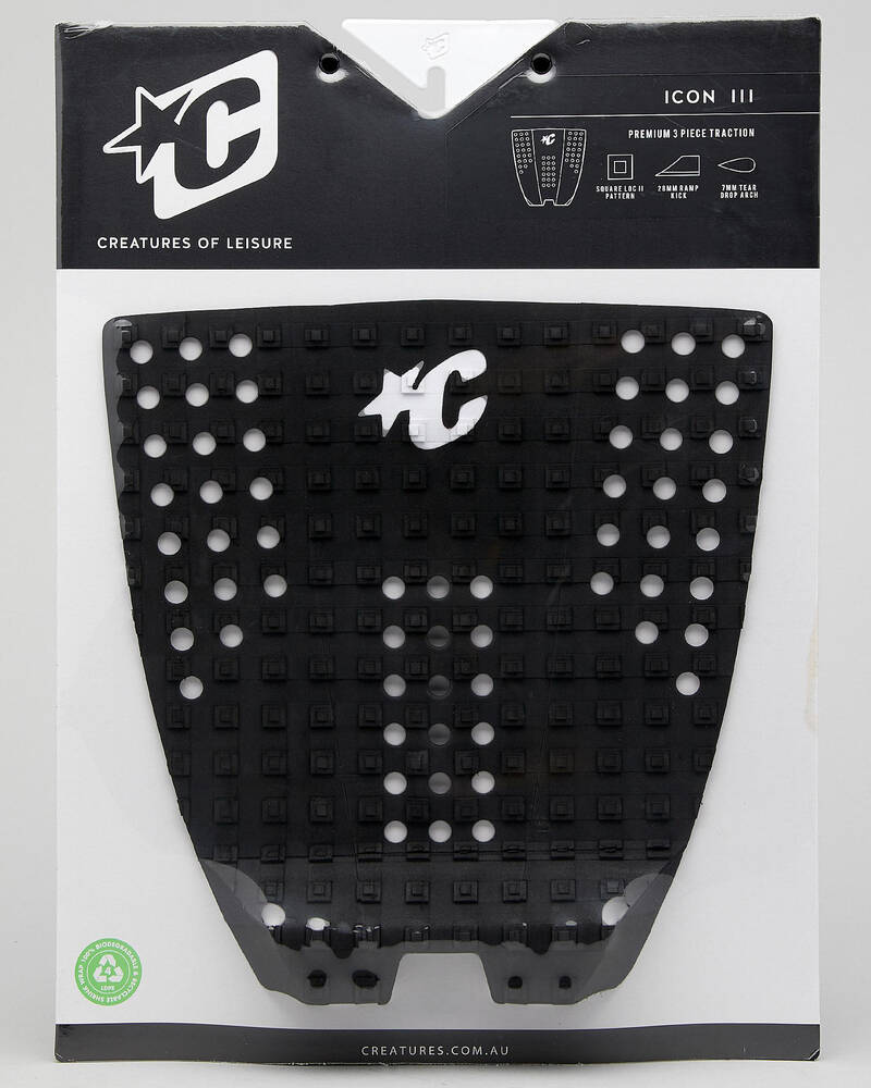 Creatures Of Leisure Icon 3pc Traction Pad for Unisex
