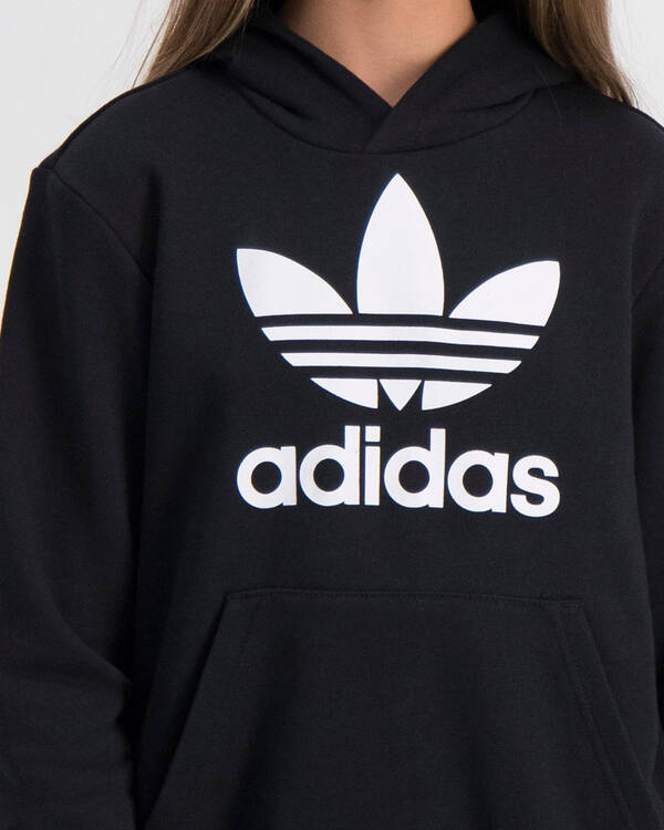 Adidas Girls' Trefoil Hoodie for Womens