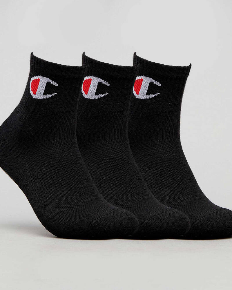Champion Womens C Logo Sock Pack for Womens