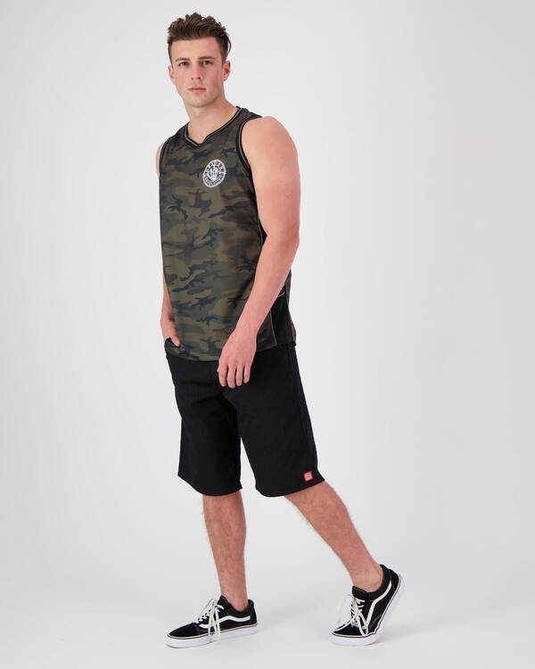 Dexter Knuckles Mesh Singlet for Mens
