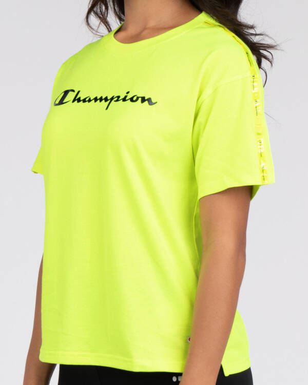 Champion Tape T-Shirt for Womens