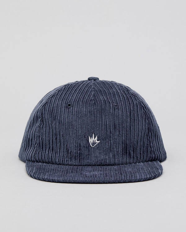 Afends Killer Wale Corduroy Snapback Cap for Mens