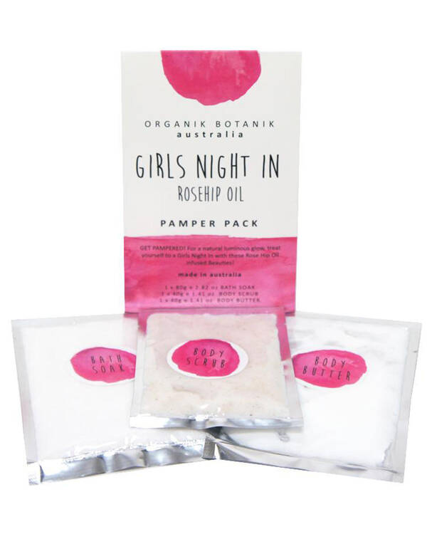 Organik Botanik Rosehip Oil Pamper Pack for Womens